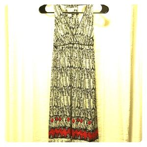 Black, White and Red Dress - size small